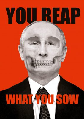 Putin's anti-war poster #Putin #StandWithUkraine