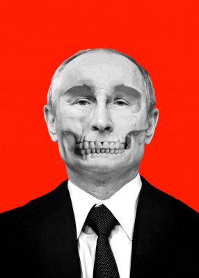Putin anti-war poster